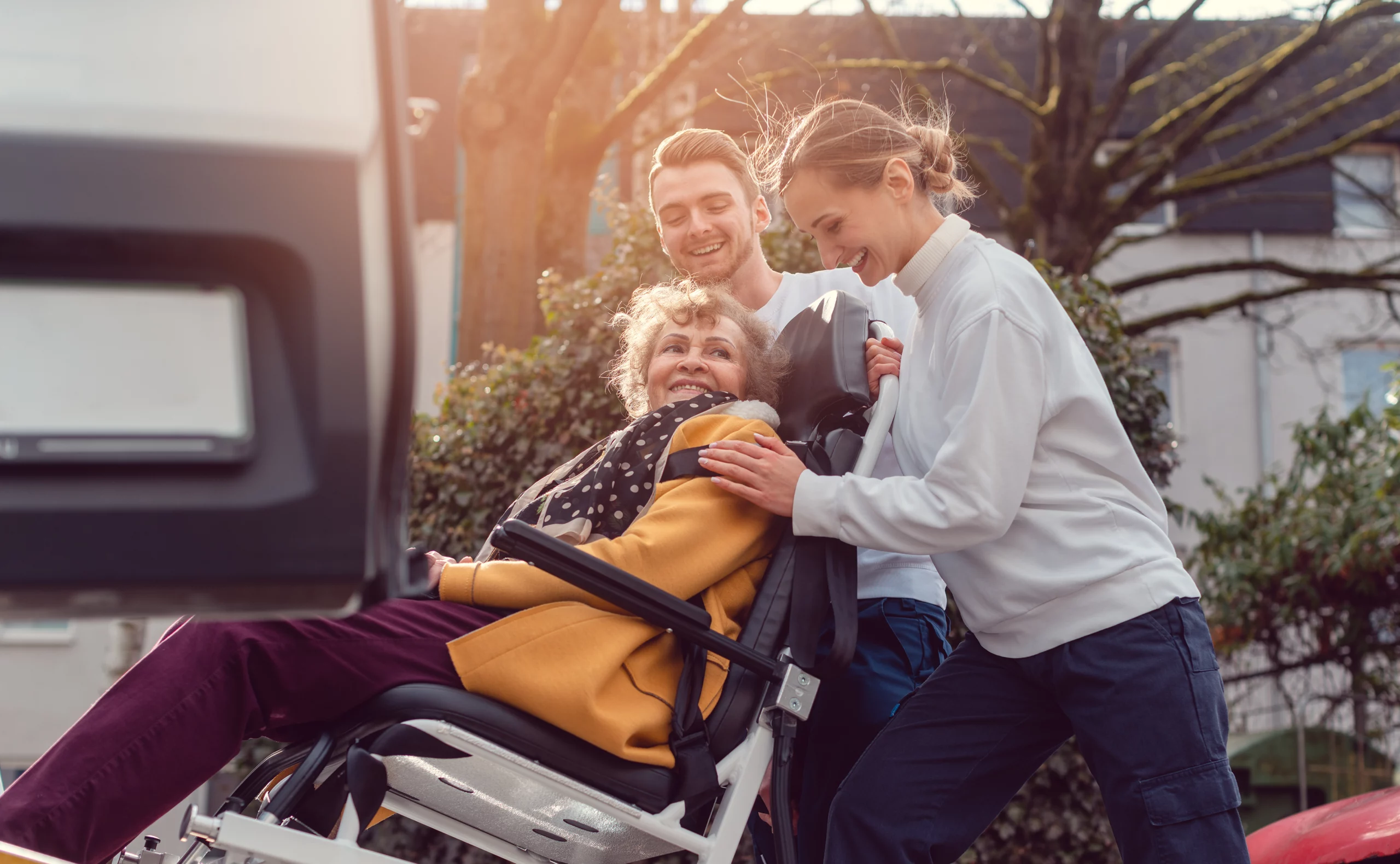 Reliable transportation to community programs and activities